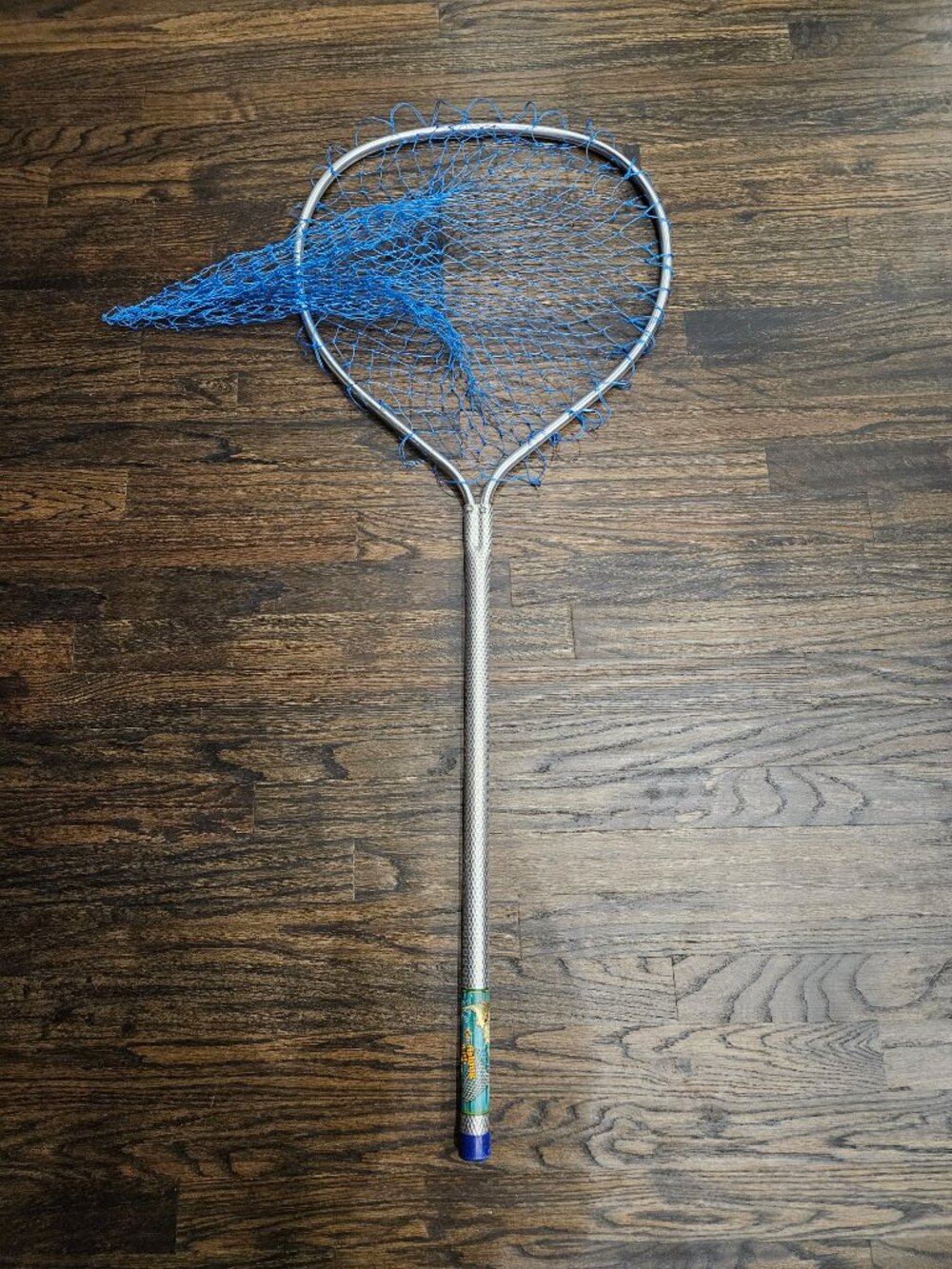 BRAND NEW DOTLINE "ANGLER" LANDING NET WITH 24" LONG HANDLE AND 30" POLY NET
